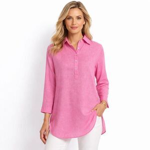 Oliphant Popover Tunic Size Medium Lightweight